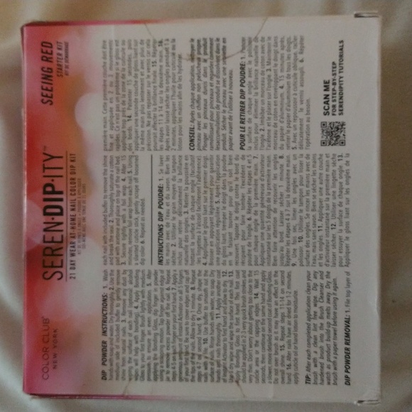 Serendipity Seeing Red Nail Color Dip Kit - Picture 6 of 11